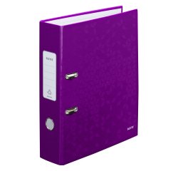 Archivador A4 Wow 8 cm Leitz violeta