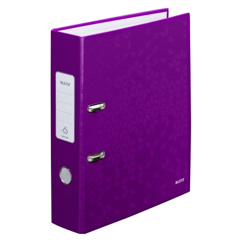 Archivador A4 Wow 8 cm Leitz violeta