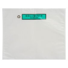 Self-adhesive sleeves documents "documents ci-inclus" 100% recyclable 320 x 250 mm - box of 250