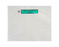 Self-adhesive sleeves documents "documents ci-inclus" 100% recyclable 320 x 250 mm - box of 250