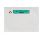 Pochette adhésive porte-document  "documents ci-inclus" 228 x 165 mm - Boîte de 250