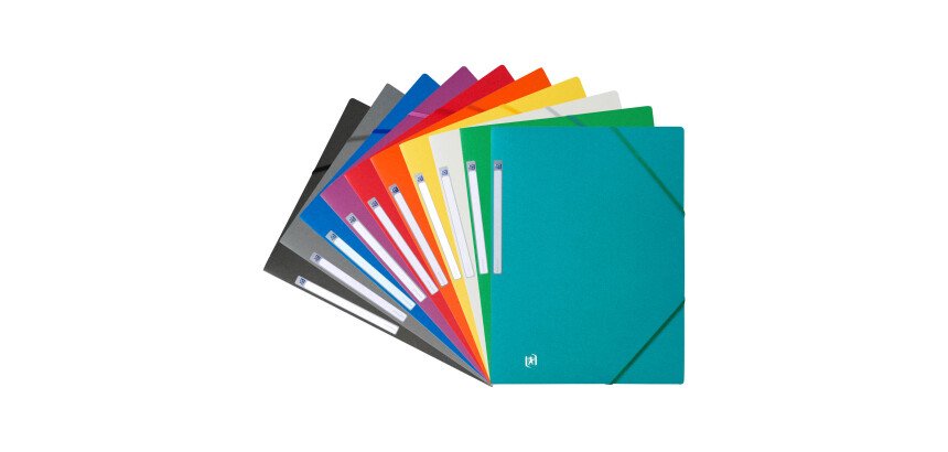 Avery, sleeve, 3 folds with elastics, 5/10th - assorted