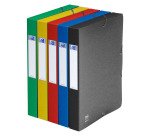 Chemise box Oxford Eurobox 24 x 32 cm dos 6 cm - couleurs assorties