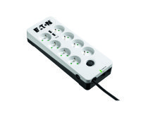 Stekkerblok Eaton Protection Box 8 USB Tel@+TV FR