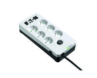 Regleta con limitador de tensión Eaton Protection Box 6