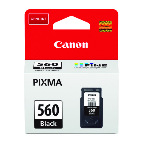 Canon PG-560 Cartucho de tinta negro (180 páginas)