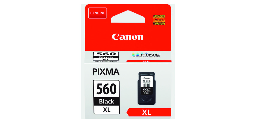 Cartouche Canon PG-560 XL Haute Capacité noire pour imprimante jet d'encre