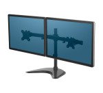 Bras support 2 écrans sur pied Fellowes