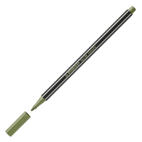 Rotulador Stabilo pen 68 metallic color verde hoja