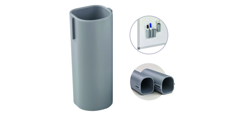 Cubilete portarrotuladores magnético 