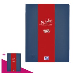 Carpeta de fundas opaca A4 20 fundas Le Lutin azul clásico