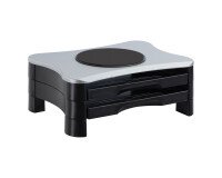 Support écran / imprimante Wonday - 2 tiroirs