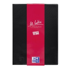 Protège-documents opaques A4 30 pochettes Le Lutin Classique Oxford noir