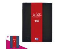 Protège-documents Oxford Le Lutin Classique PVC opaque A4 50 pochettes - 100 vues - noir