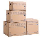 Caisse de déménagement montage manuel Fellowes – Taille M