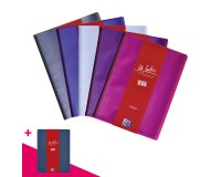 Protège-documents Oxford Le Lutin PVC translucide A4 30 pochettes - 60 vues - couleurs assorties