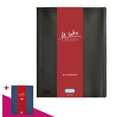 Carpeta de fundas opaca A4 20 fundas Le Lutin Classic Oxford negro