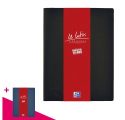 Carpeta de fundas opaca A4 80 fundas Le Lutin Classique Oxford negro