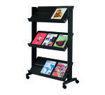 Présentoir mobile universel bas noir Paperflow