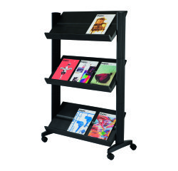 Universeel laag mobiel display zwart Paperflow 