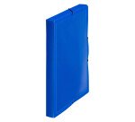 Chemise box polypropylène personnalisable 24 x 32 cm dos 3 cm couleurs assorties