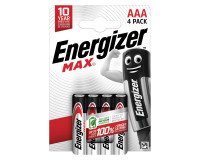 Pilas LR03 AAA Energizer Max - Blister de 4