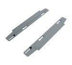 Jeu de 2 platines coulissantes ECLA pour pied extérieur pour bureau individuel Ecla P 80 cm