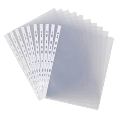 Pack de 200 + 100 pochettes perforées Oxford A4 polypropylène lisse 9/100e