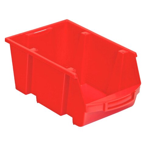 Caja de estocaje Roja Viso 10 L