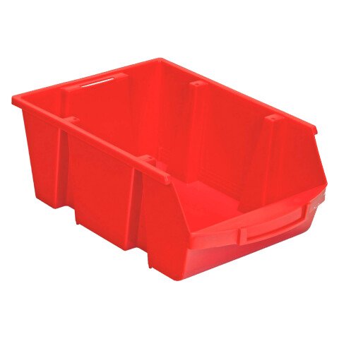 Caja de estocaje Viso 28 L Rojo
