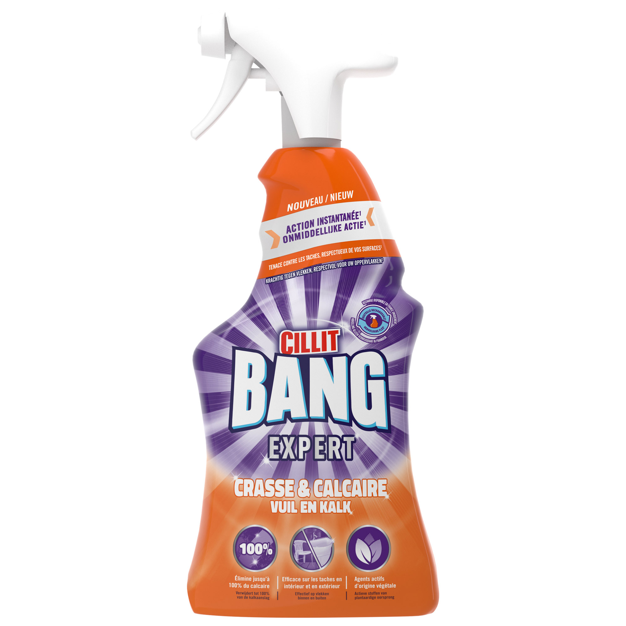 Powerful cleaning product anti-scale Cillit Bang - Spray of 750 ml on, cillit bang - Vimarsana News