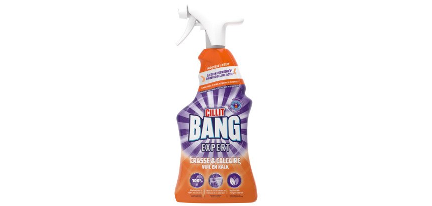 Nettoyant surpuissant anti-calcaire Cillit Bang - Spray de 750 ml