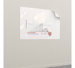 Rouleau tableau blanc adhésif Velleda 100 x 200 cm