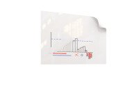 Rouleau adhésif blanc tableau Velleda 67,5 x 100 cm