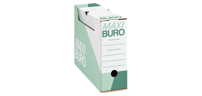 Archive box coloured Maxiburo back 10 cm