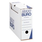 Boîte à archives blanches dos 10 cm - Maxiburo