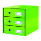 Module de classement Leitz Click&Store Wow 3 tiroirs couleur