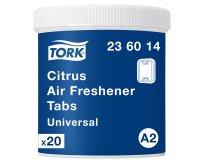 Désodorisant pastilles Tork A2 citron - Boîte de 20