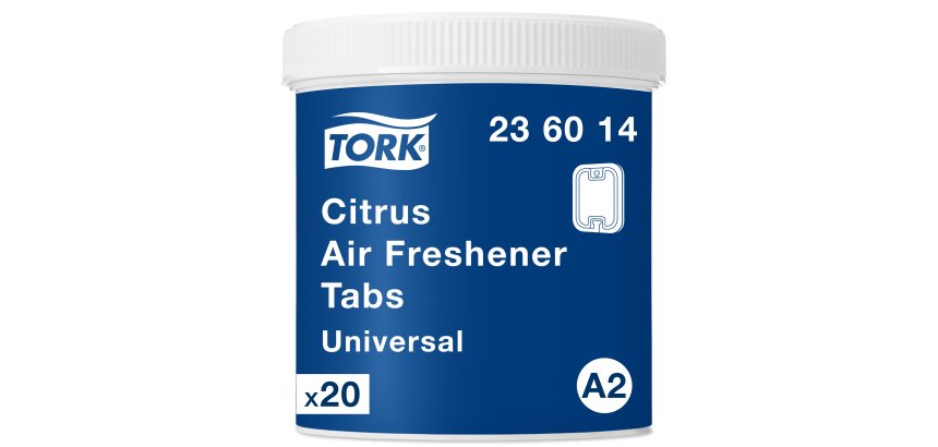 Désodorisant pastilles Tork A2 citron - Boîte de 20
