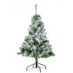 Sapin de Noël avec neige artificielle - SNOWY IMPERIAL - Hauteur 120 cm