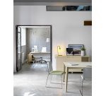 Crédence 2 portes hauteur 83 cm Ostrahl chêne