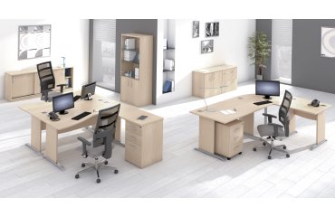 Libreria alta legno con ante H 182 x L 80 cm Excellens