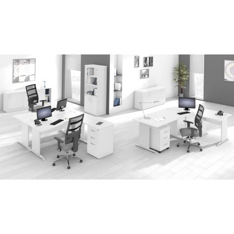 Caisson hauteur de bureau bois P 60 cm Essens