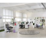 Caisson hauteur de bureau Ineo blanc 3 tiroirs