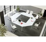 Angle de liaison blanc L 80 x P 80 cm - Next