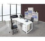 armoire vitrée mi-hauteur Next