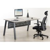 Gonna in metallo anracite ecla l.120 cm
