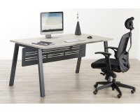 Gonna in metallo anracite ecla l.120 cm