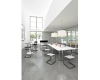 High stool Taglio - anthracite base 