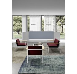 Vado Armsessel - Gestell in weiß